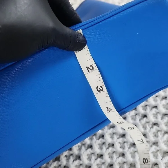 Coach large royal blue tote women hand bag - Picture 10 of 12